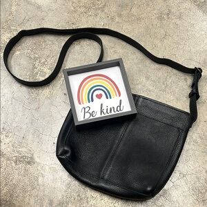 Duluth Trading Co Black Crossbody Bag with Adjustable Strap